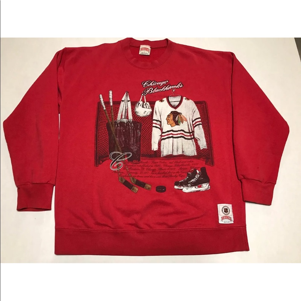 Vintage 90s Chicago Blackhawks NHL Sweatshirt